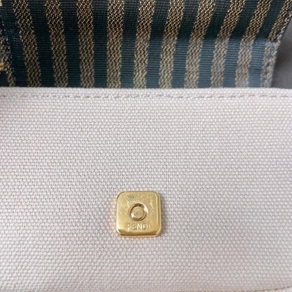 Fendi Nano Baguette Charm 2-Way Zucca Mini — view 8