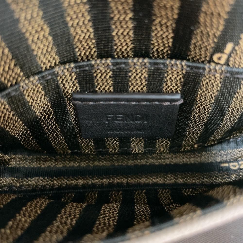 Fendi Nano Baguette Charm 2-Way Zucca Mini — view 9