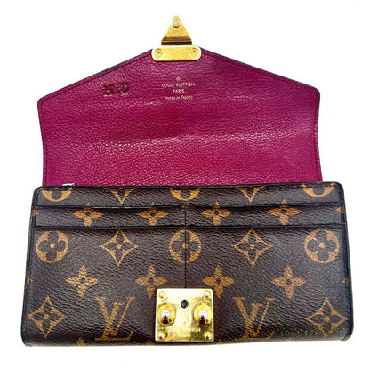 Louis Vuitton Monogram Portefeuille Pallas Fuchsia — view 2