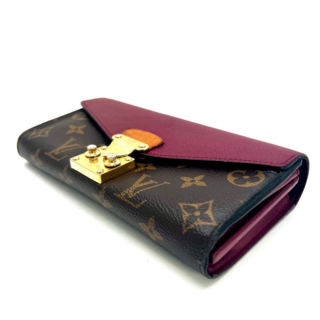 Louis Vuitton Monogram Portefeuille Pallas Fuchsia — view 5