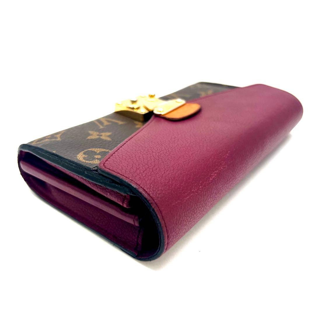 Louis Vuitton Monogram Portefeuille Pallas Fuchsia — view 6
