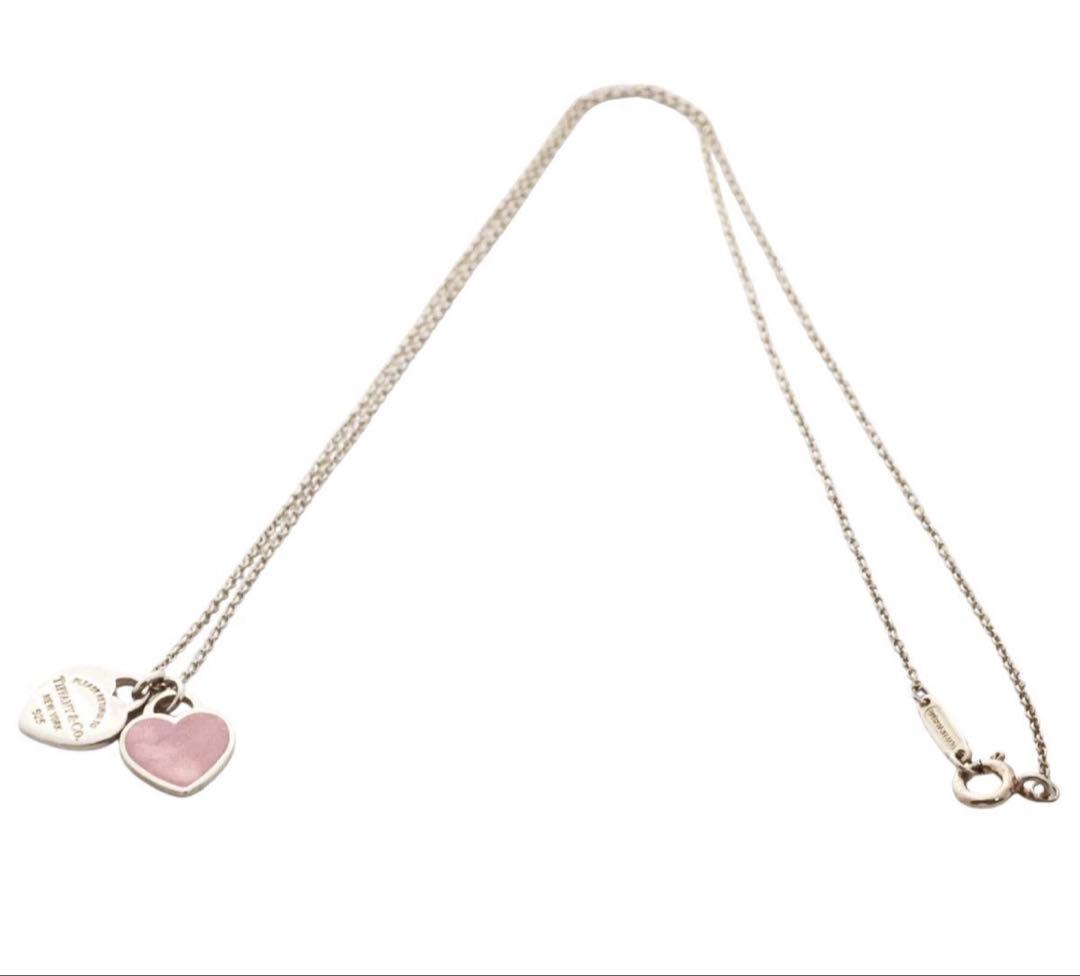 Tiffany & Co Return to Double Heart Necklace — view 2