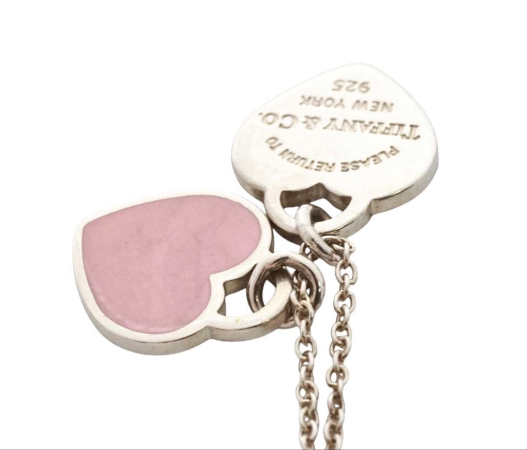 Tiffany & Co Return to Double Heart Necklace — view 5