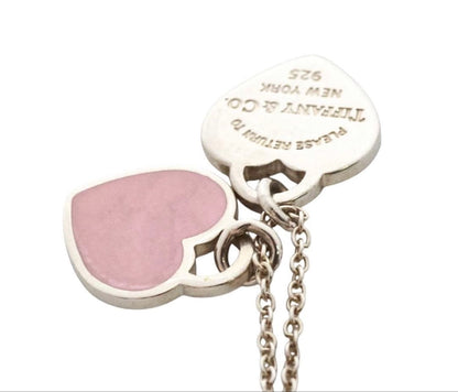 Tiffany & Co Return to Double Heart Necklace — view 5