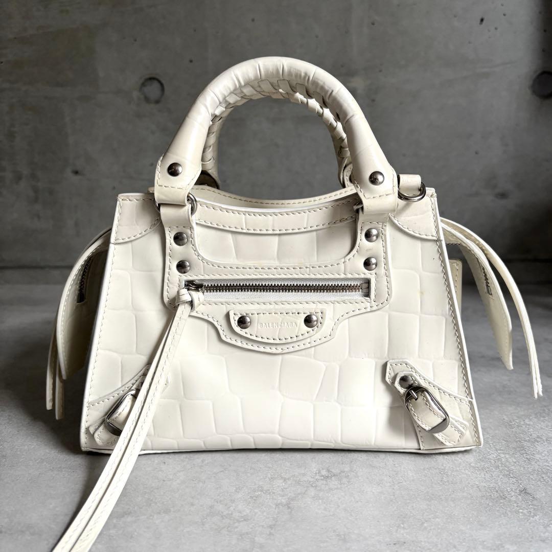 Balenciaga Neoclassic City Croco Handbag — view 2