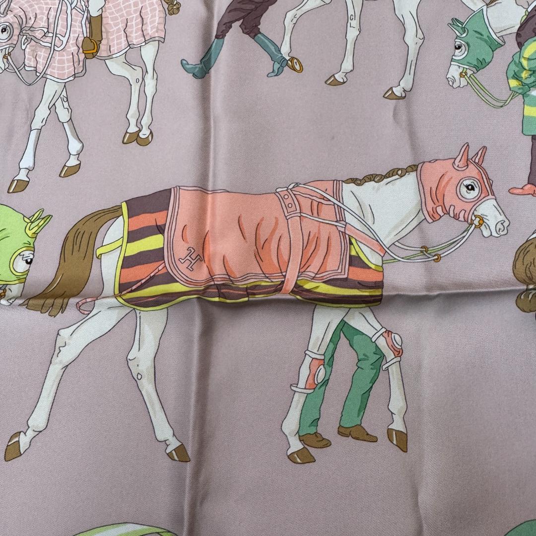 Hermes Carre 90 Ronds de Marche Scarf — view 4
