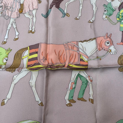 Hermes Carre 90 Ronds de Marche Scarf — view 4