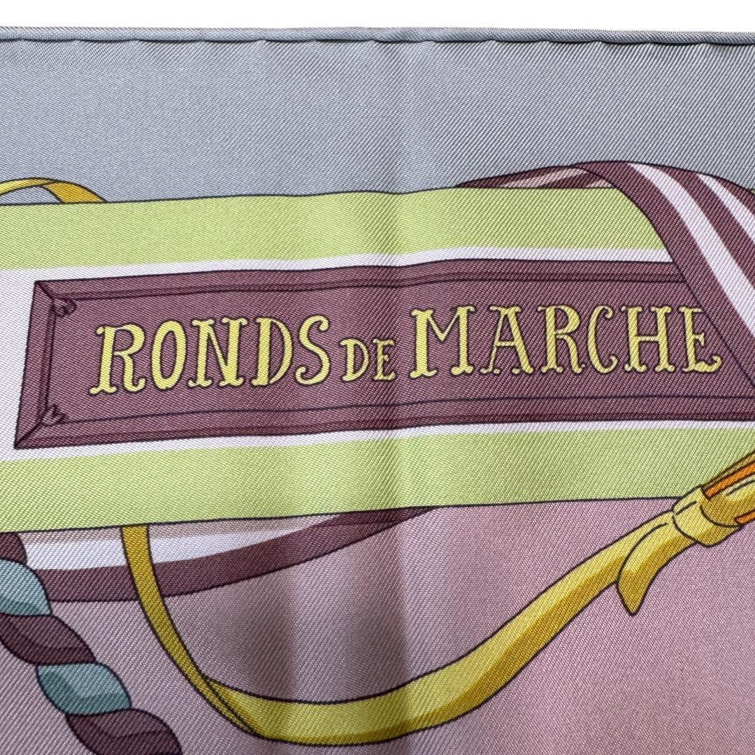 Hermes Carre 90 Ronds de Marche Scarf — view 5