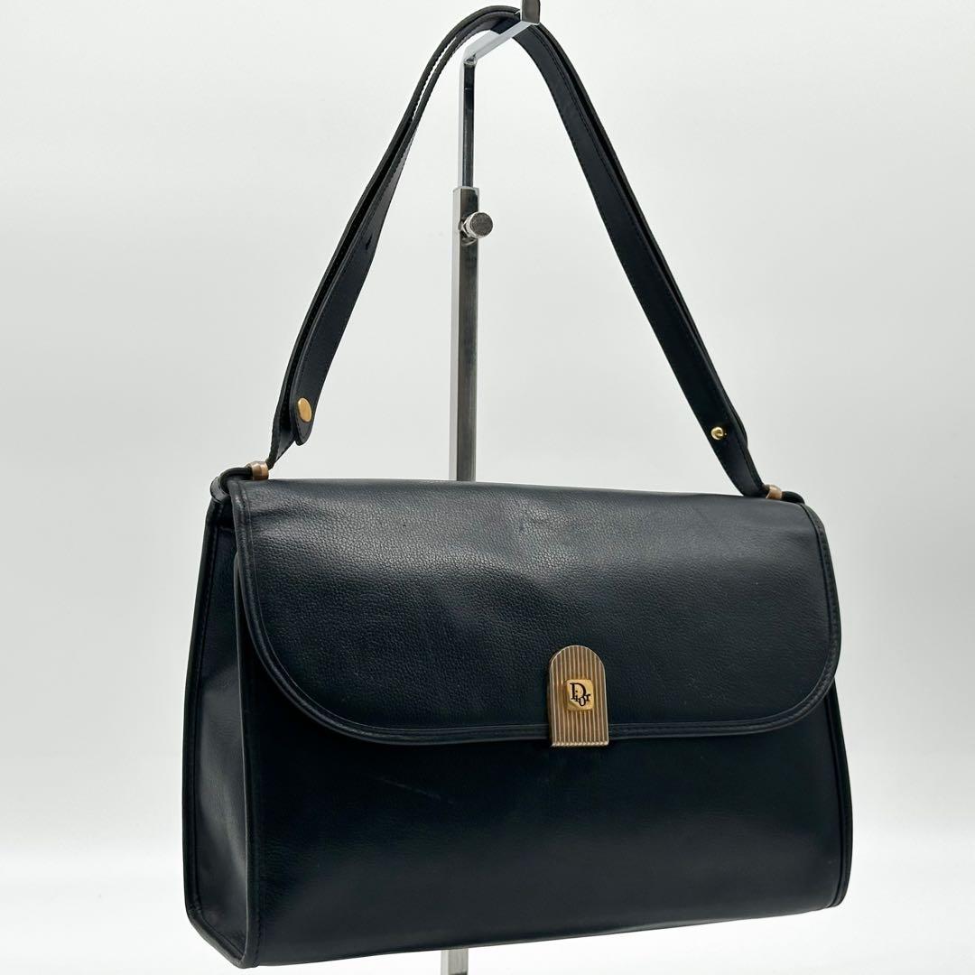 Dior Vintage Handbag 2-Way Leather — view 2