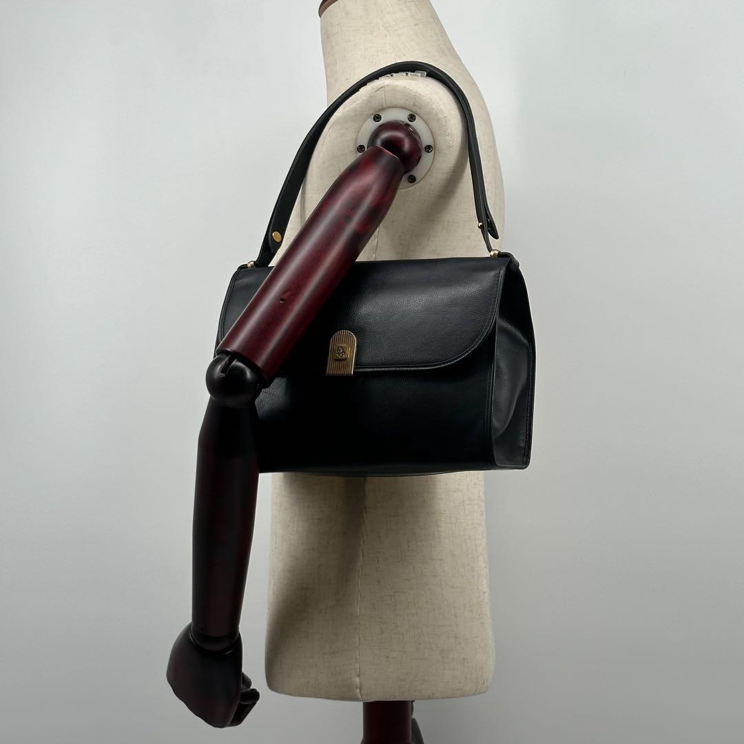 Dior Vintage Handbag 2-Way Leather — view 6
