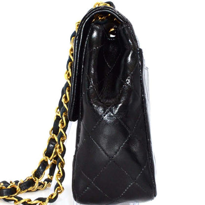 Chanel Quilted Lamb Turnlock Chain Shoulder Bag