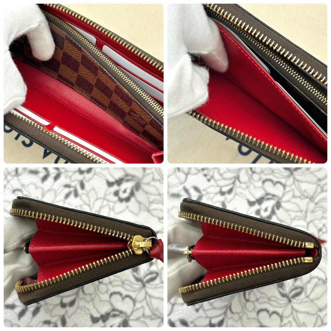Louis Vuitton Damier Portefeuille Clemence Wallet — view 7