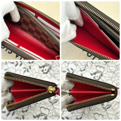 Louis Vuitton Damier Portefeuille Clemence Wallet — view 7