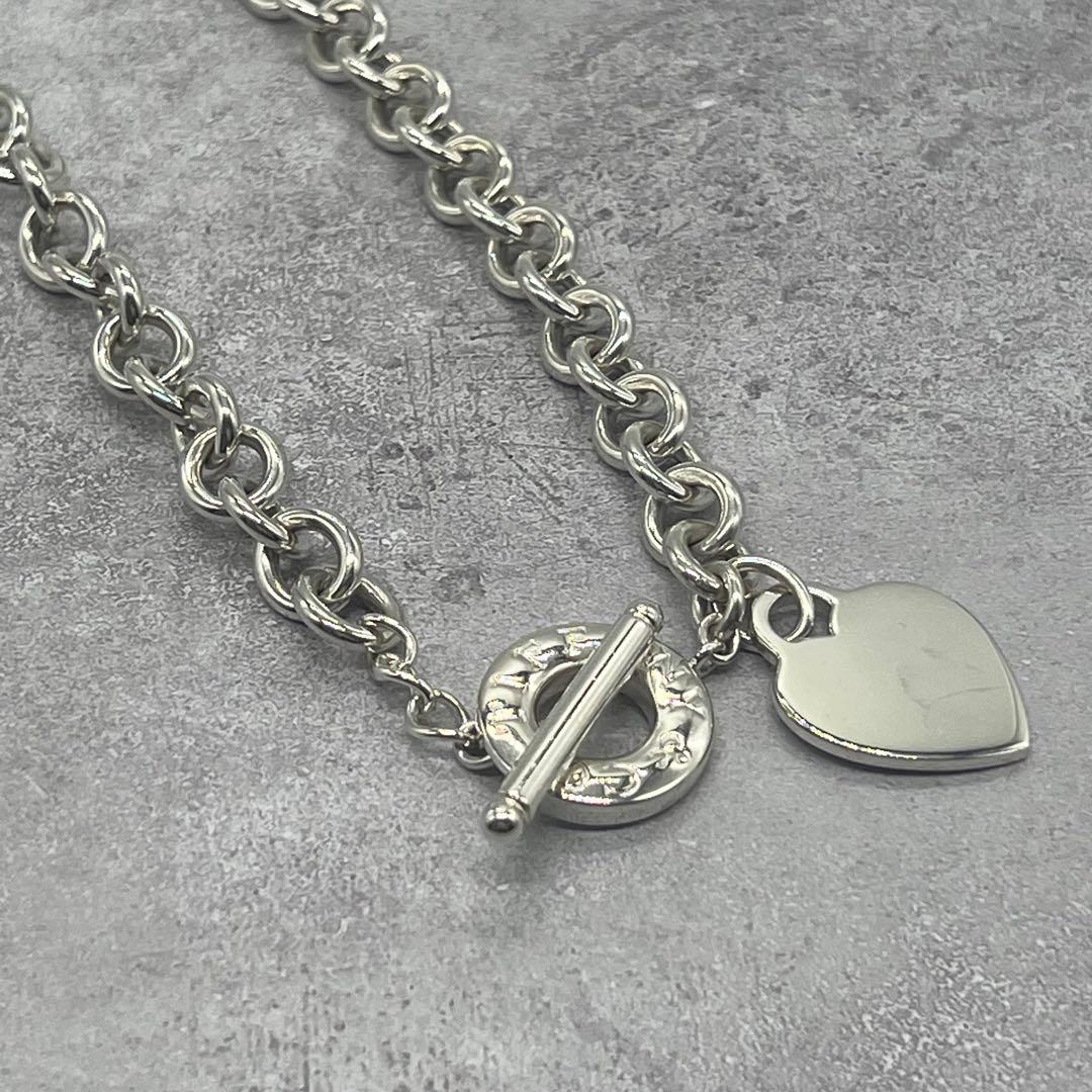 Tiffany & Co Heart Tag Toggle Necklace