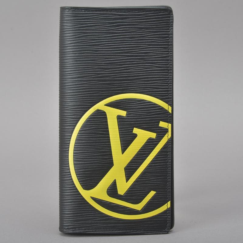 Louis Vuitton LV Circle Portefeuille Blazer Long Wallet Epi Leather Black
