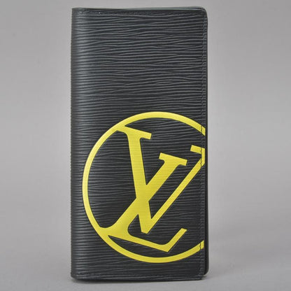 Louis Vuitton LV Circle Portefeuille Blazer Long Wallet Epi Leather Black