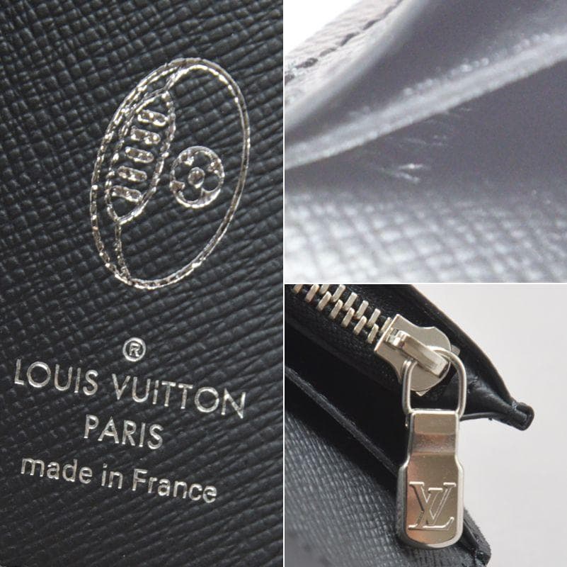 Louis Vuitton LV Circle Portefeuille Blazer Long Wallet Epi Leather Black