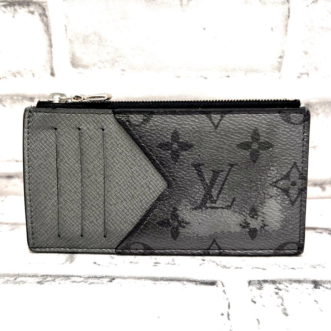 Louis Vuitton Monogram Taigarama Fragment Case Coin Purse — view 5