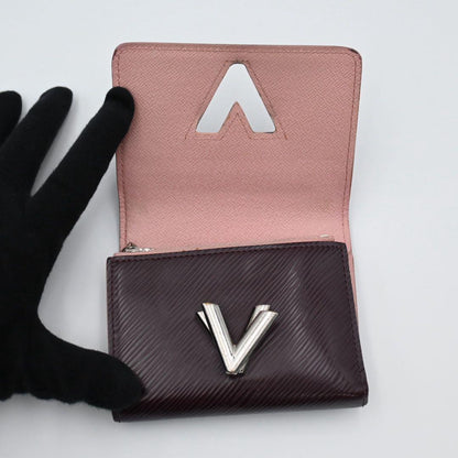 Louis Vuitton Epi Twist Compact Trifold Wallet Purple — view 3