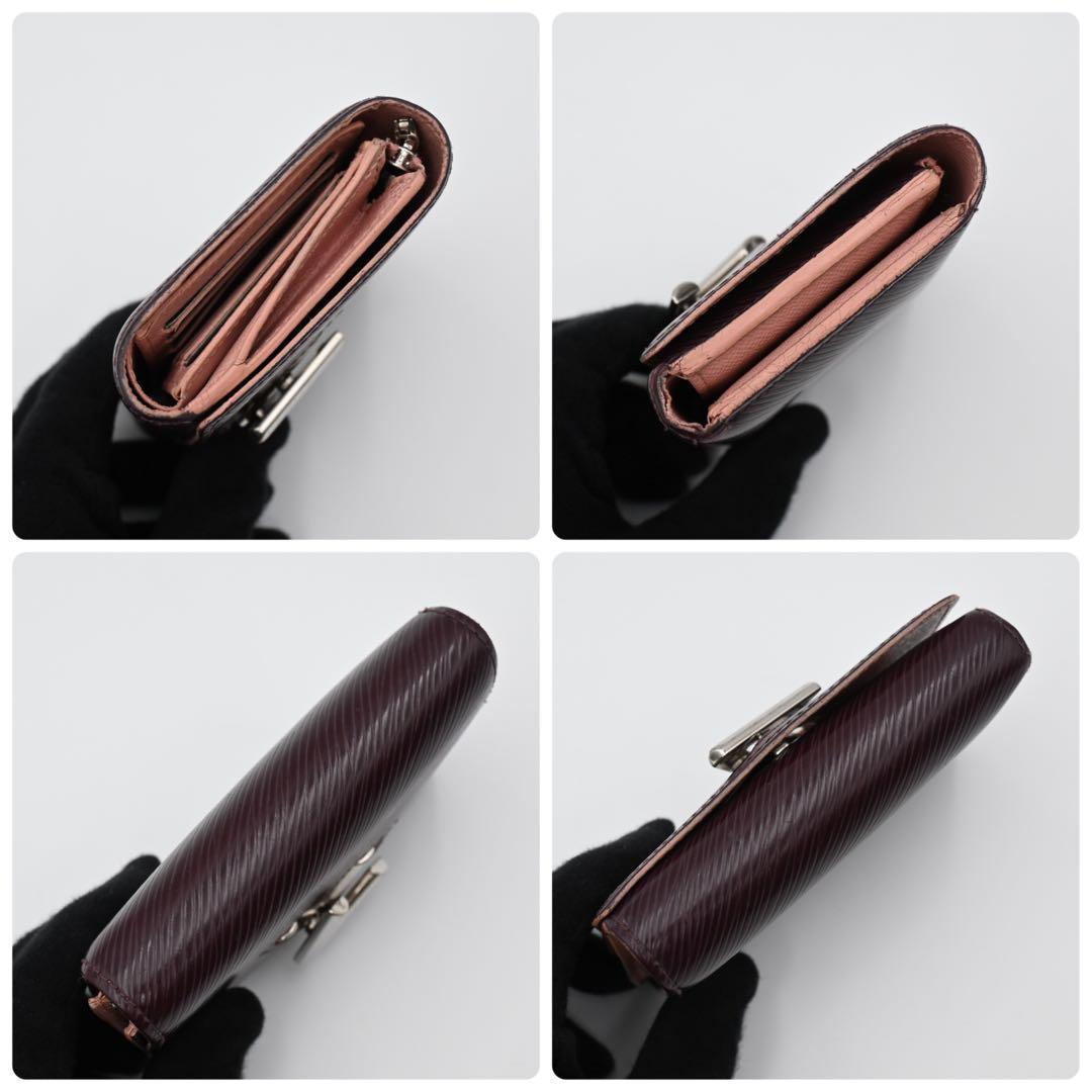 Louis Vuitton Epi Twist Compact Trifold Wallet Purple — view 7