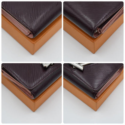 Louis Vuitton Epi Twist Compact Trifold Wallet Purple — view 8