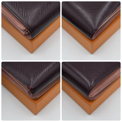 Louis Vuitton Epi Twist Compact Trifold Wallet Purple — view 9