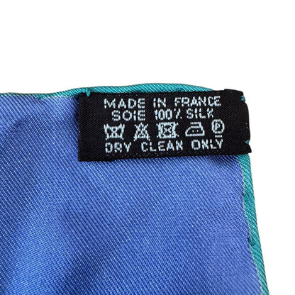 Hermes Carre 90 Maison de Scarf Silk — view 8