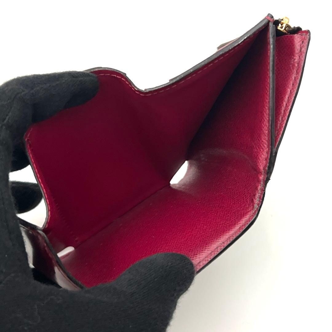 Louis Vuitton Monogram Portefeuille Zoe Trifold Wallet Fuchsia