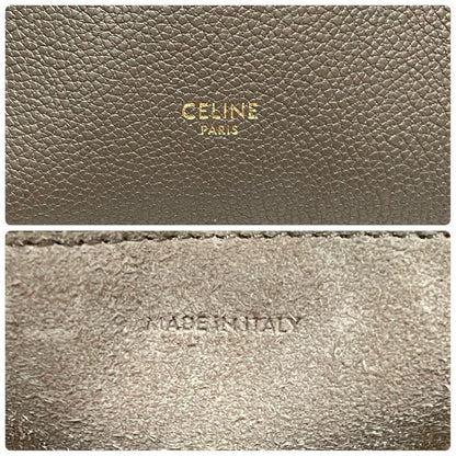 Celine Leather Sungle Bucket Small Shoulder Bag