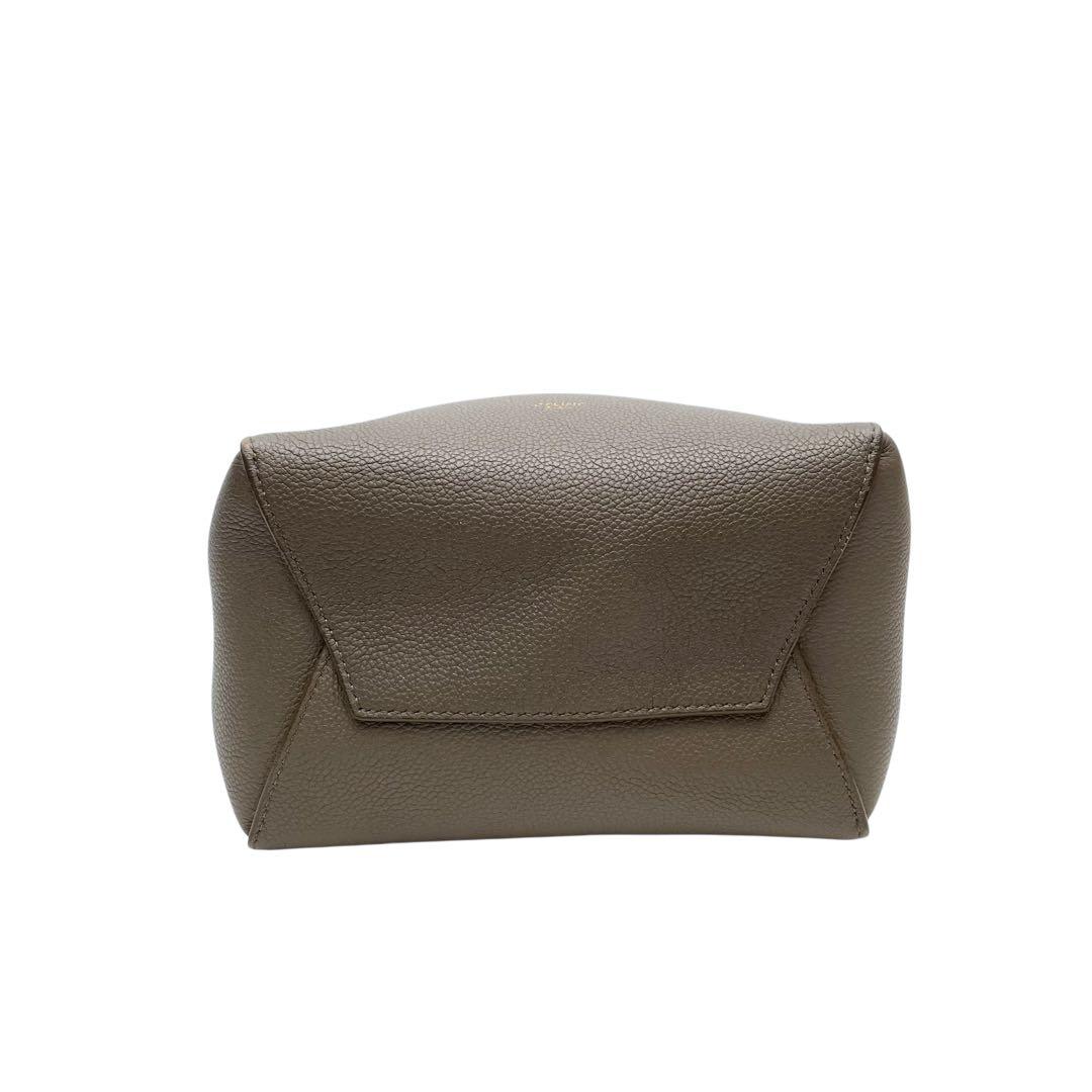 Celine Leather Sungle Bucket Small Shoulder Bag