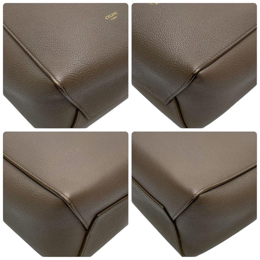 Celine Leather Sungle Bucket Small Shoulder Bag