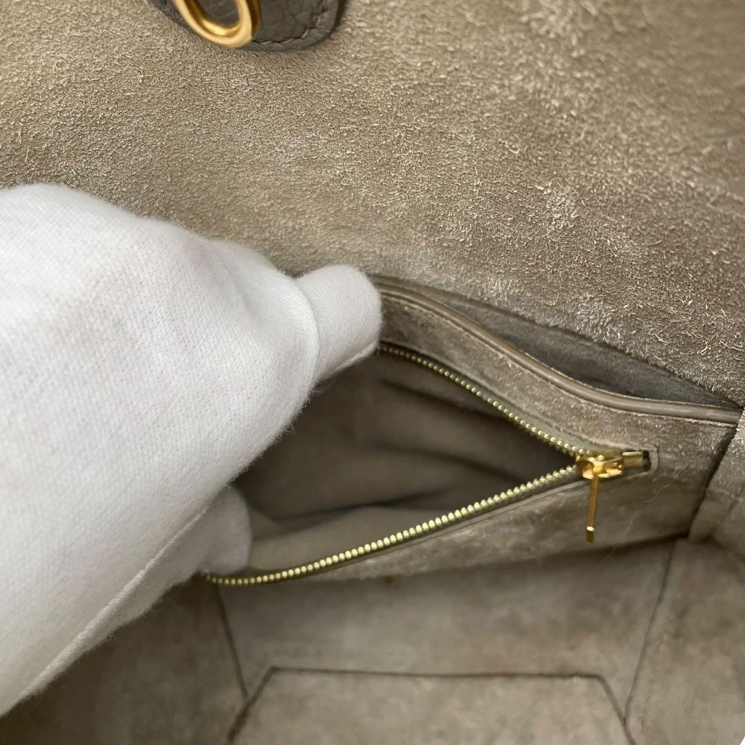 Celine Leather Sungle Bucket Small Shoulder Bag
