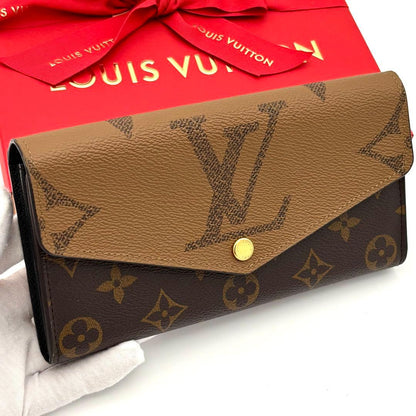 Louis Vuitton Wallet Monogram Giant Portefeuille Sarah