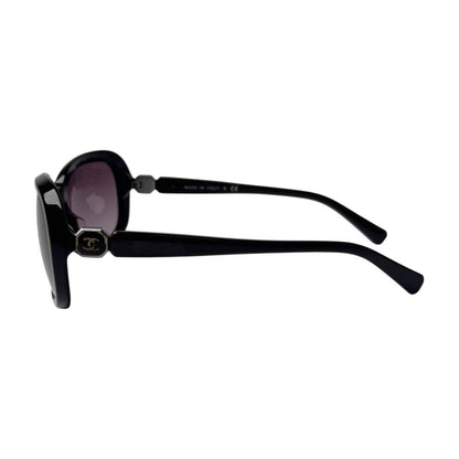 Chanel Sunglasses CC Logo No Prescription Eyewear — view 3