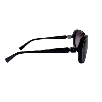 Chanel Sunglasses CC Logo No Prescription Eyewear — view 5