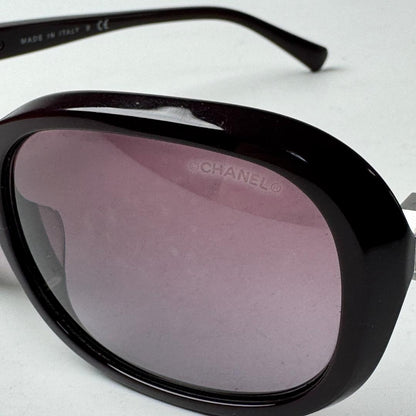 Chanel Sunglasses CC Logo No Prescription Eyewear — view 8