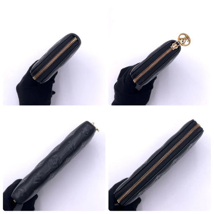Louis Vuitton Monogram Cousin Zippy Wallet Black — view 6