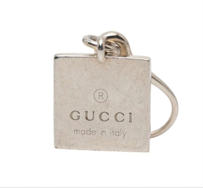 Gucci Square Earrings Silver — view 4