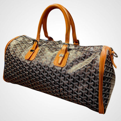 Goyard Croisures 50 Boston Bag