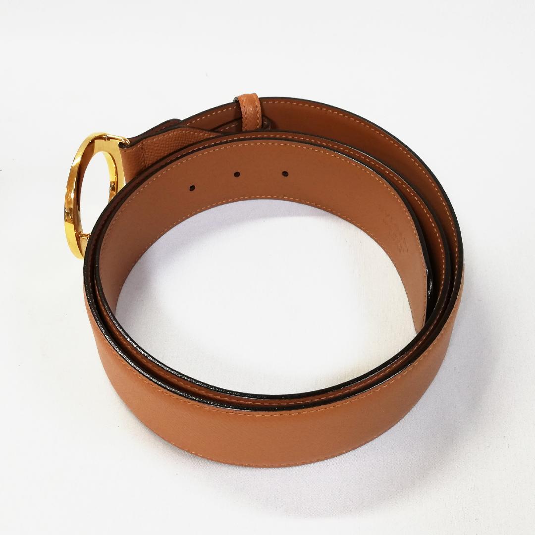 Bvlgari Leather Belt Camel — view 2