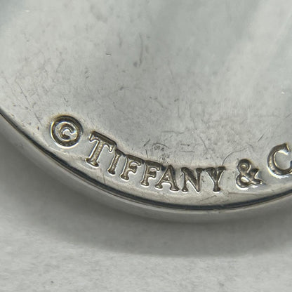 Tiffany & Co Notes Round Tag Necklace Top