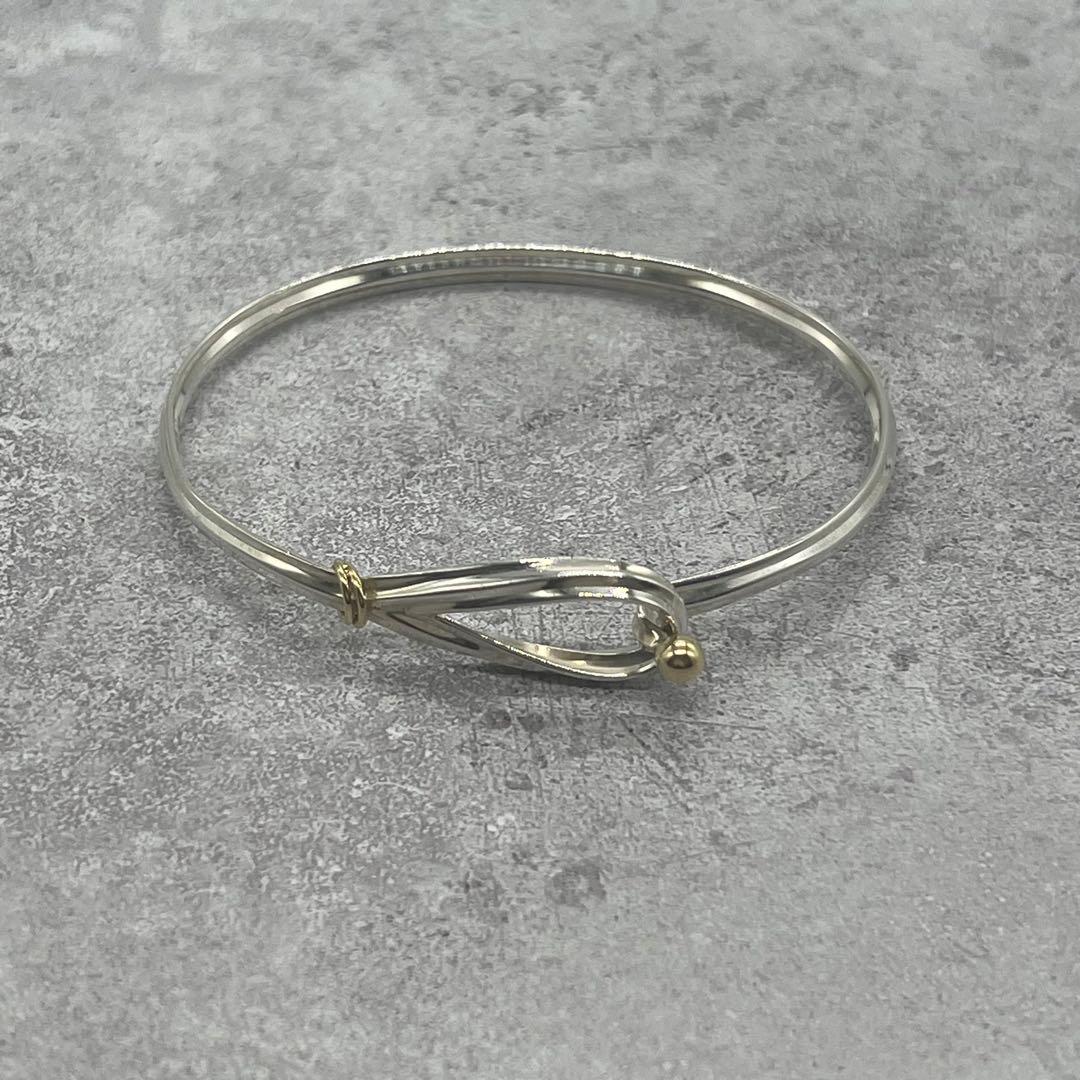 Tiffany & Co Hook and Eye Bangle Bracelet