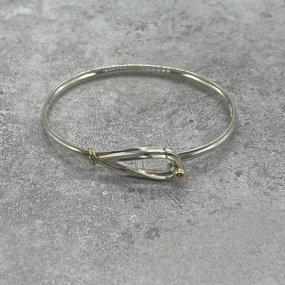 Tiffany & Co Hook and Eye Bangle Bracelet
