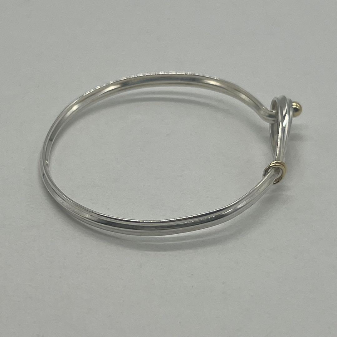 Tiffany & Co Hook and Eye Bangle Bracelet — view 3