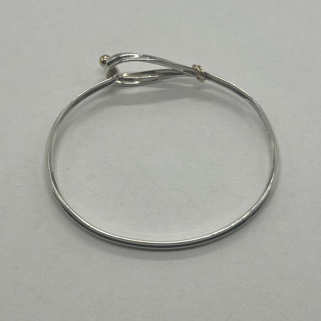 Tiffany & Co Hook and Eye Bangle Bracelet — view 5