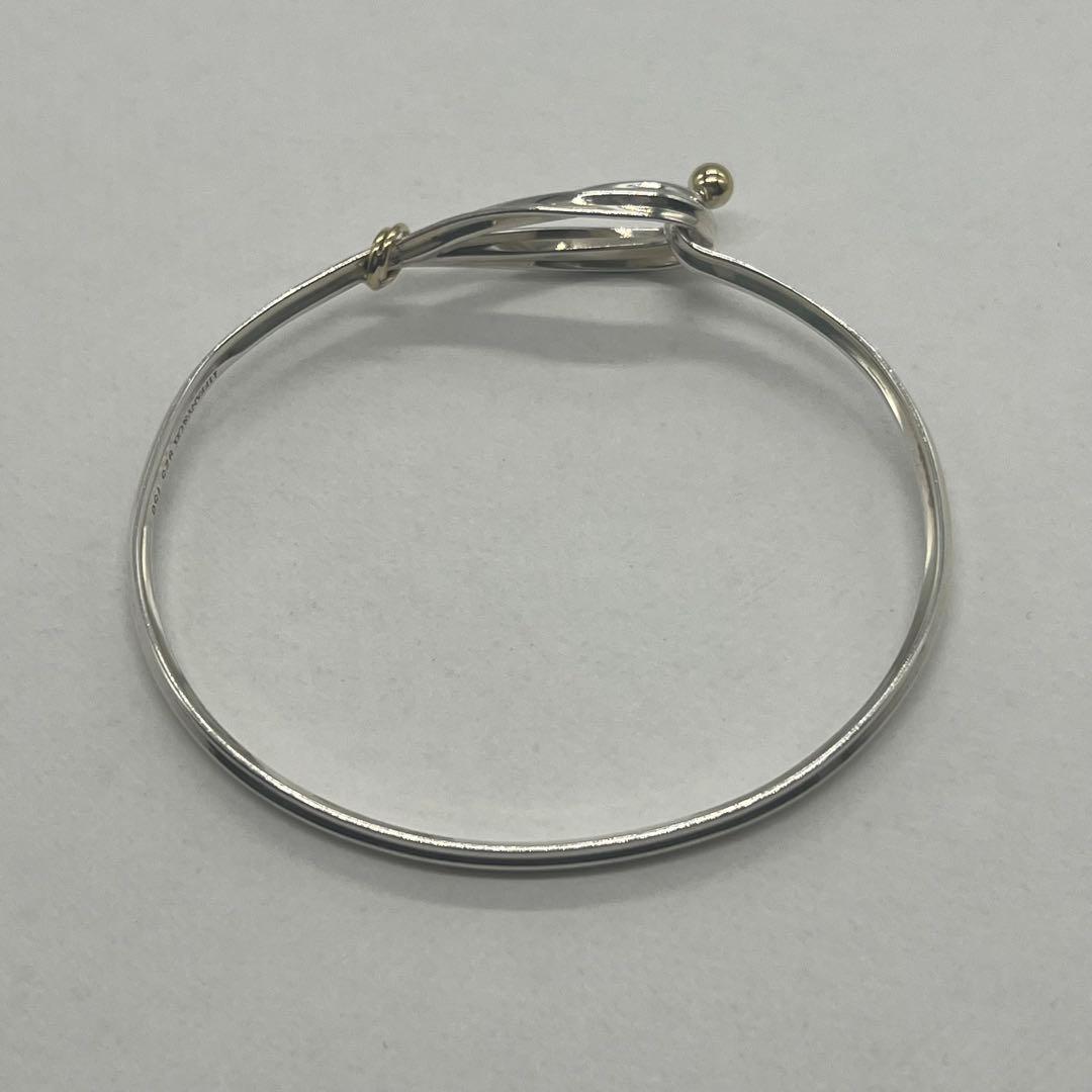 Tiffany & Co Hook and Eye Bangle Bracelet — view 6