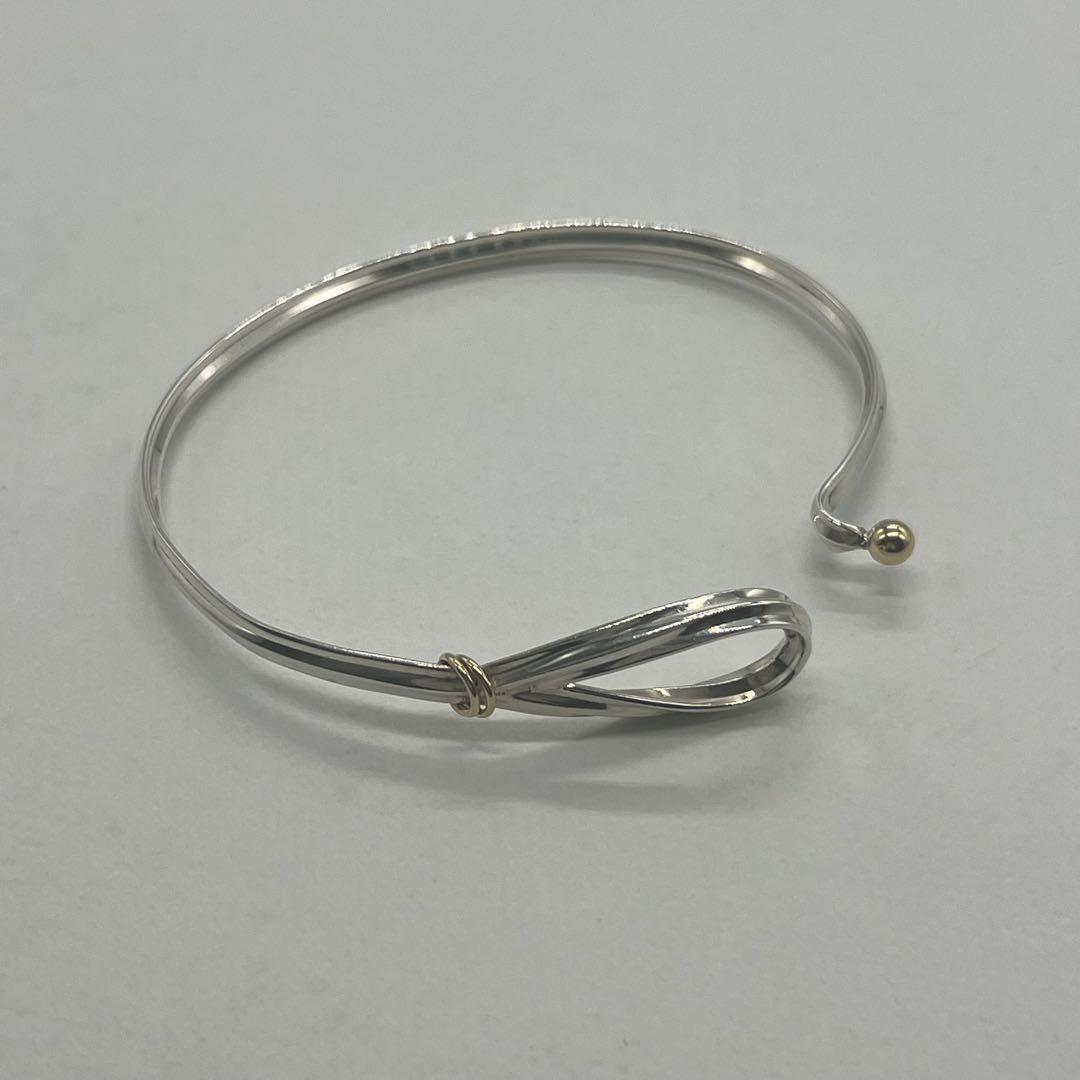 Tiffany & Co Hook and Eye Bangle Bracelet — view 7