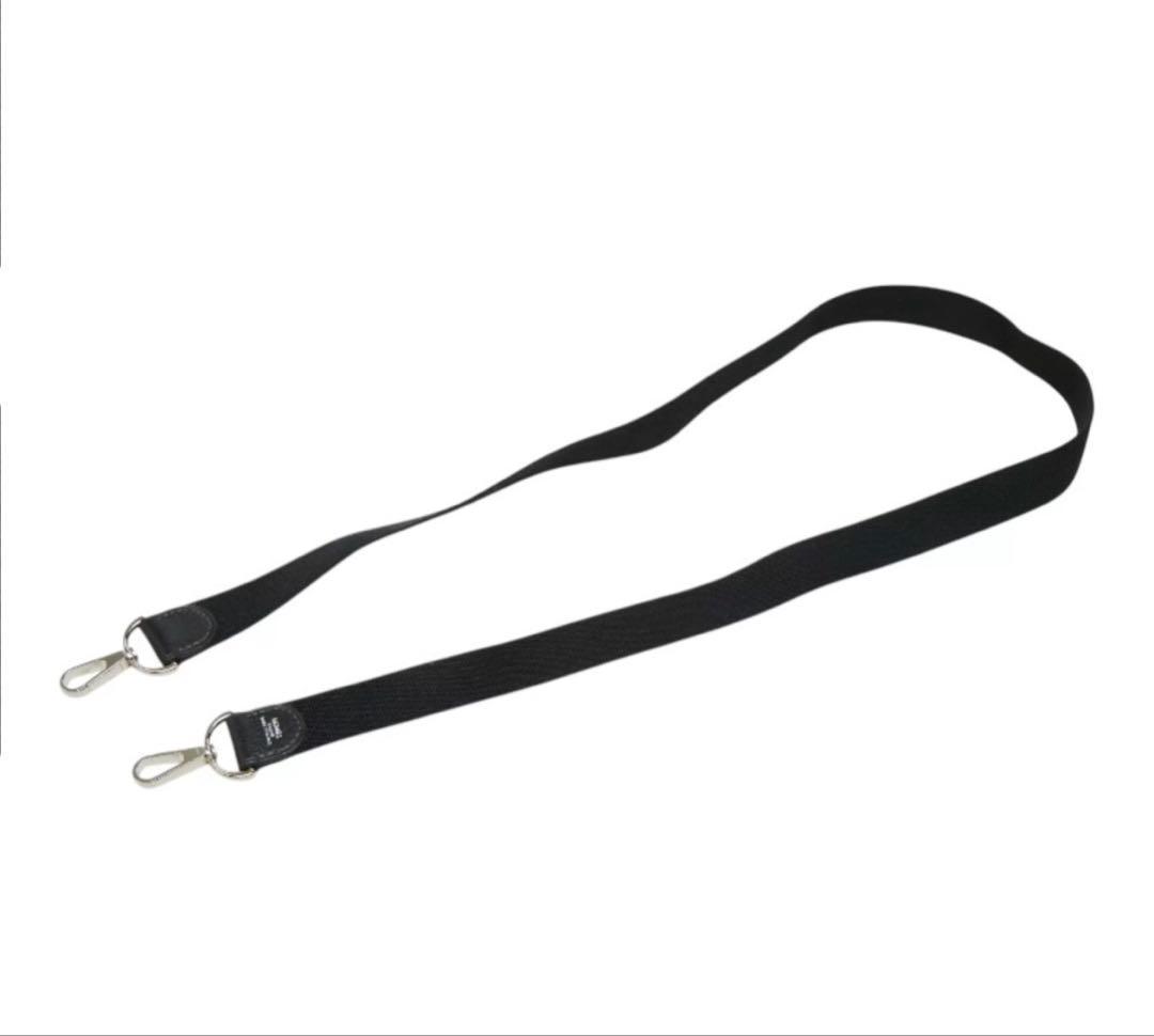 Hermes Shoulder Strap Bag Straps Black — view 5