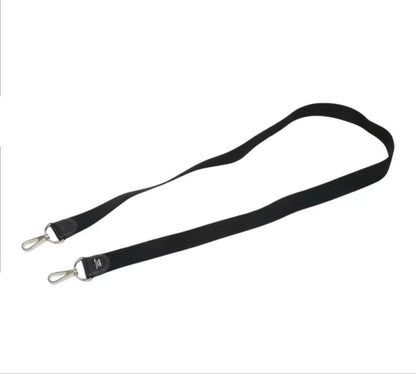 Hermes Shoulder Strap Bag Straps Black — view 5