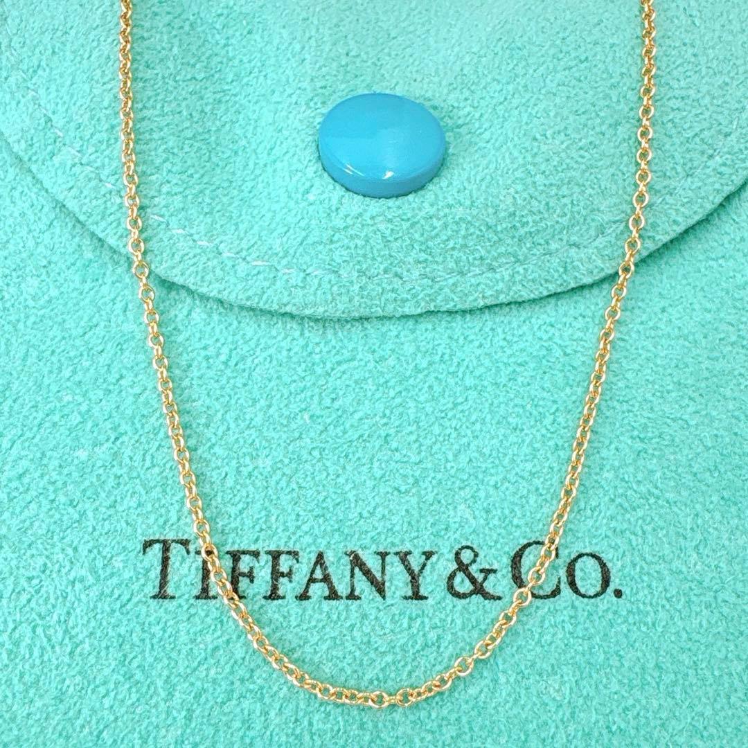 Tiffany & Co Chain G45cm (1772in) Necklace Au750